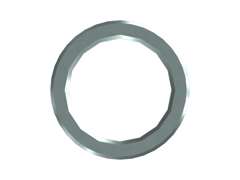 Упорная шайба внутреннего диаметра 129,54 мм