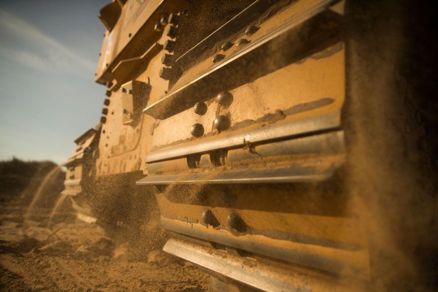 Small Dozer Steel Track