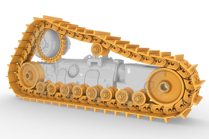 D10 Large Dozer Undercarriage
