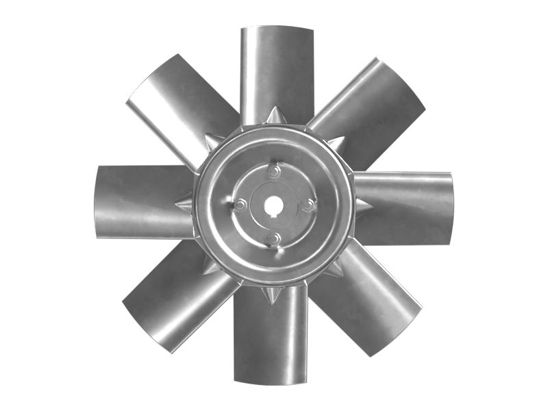 Восьмилопастной вентилятор диаметром 299,7 мм