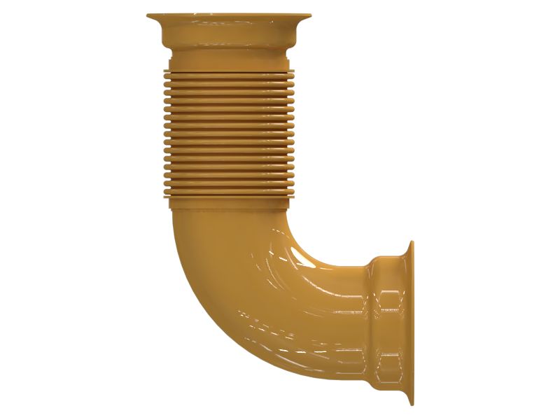 6I-2819: 60.2mm Inner Diameter Exhaust Tube Assembly