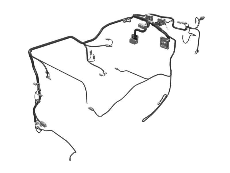 494-9461: ЖГУТ ПРОВОДОВ В СБОРЕ, ПРАВЫЙ