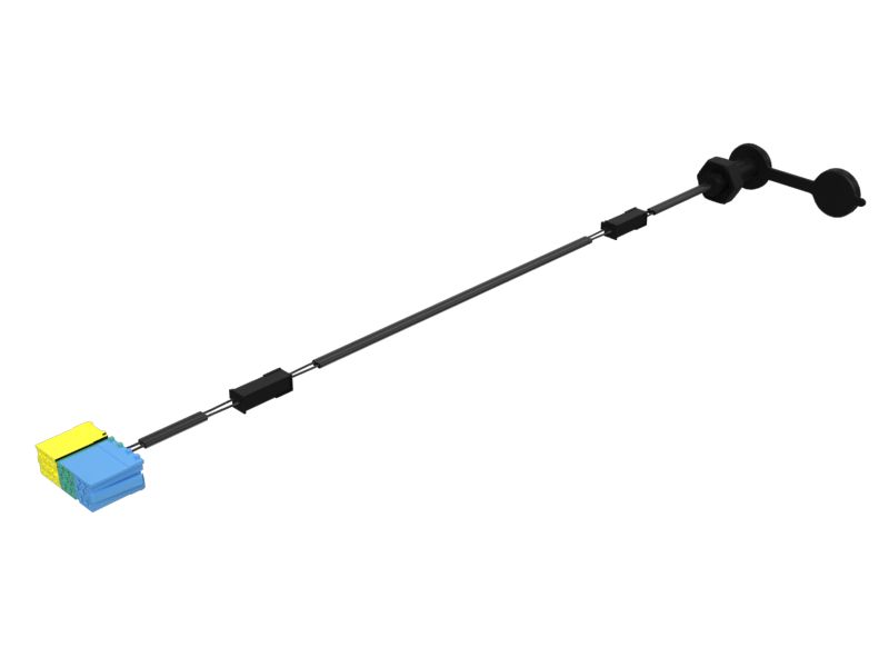 501-3885: Жгут проводов д/вспом. входного разъема радиоприемника