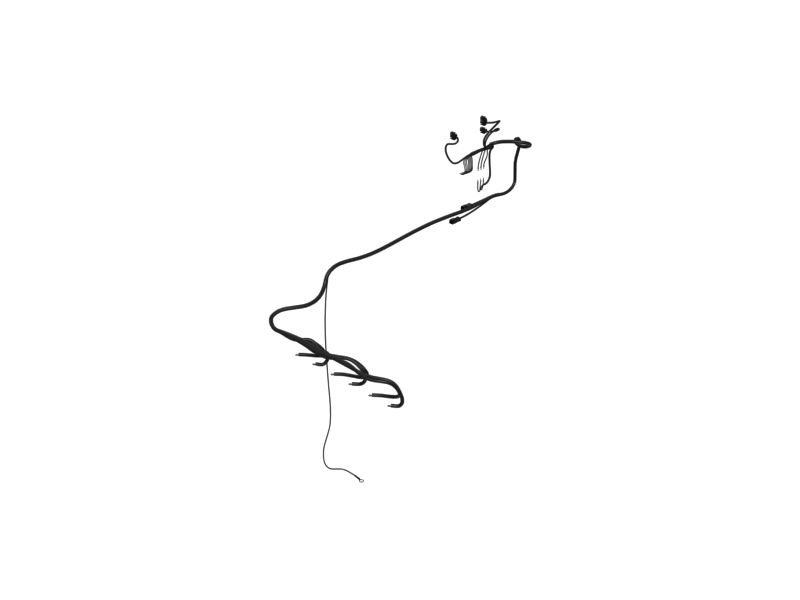 500-8789: ЖГУТ ПРОВОДОВ В СБОРЕ