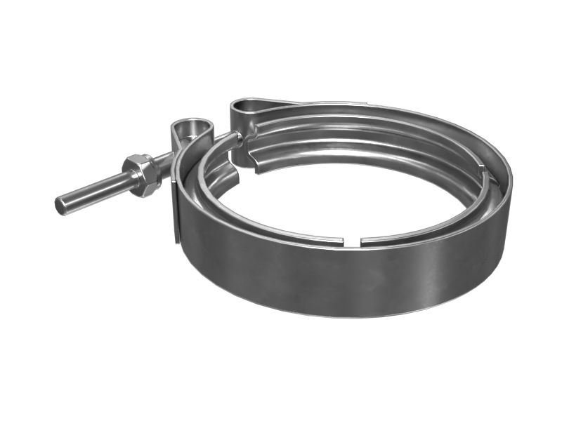 V-образный зажим для ленты с минимальным внутренним диаметром 98,70 мм