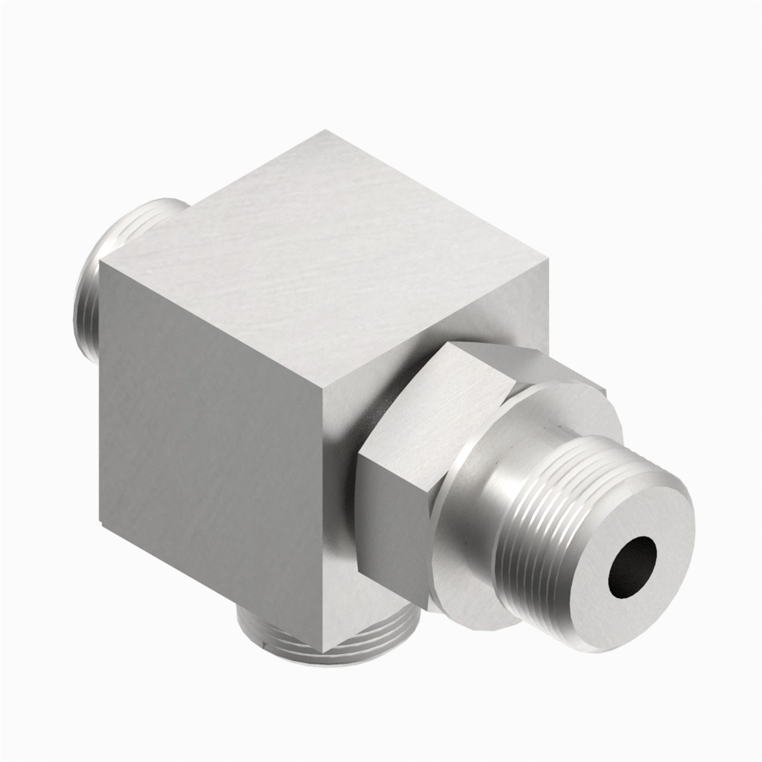 634-3397: 11/16 X 3/4 X 11/16 Tee Adapter