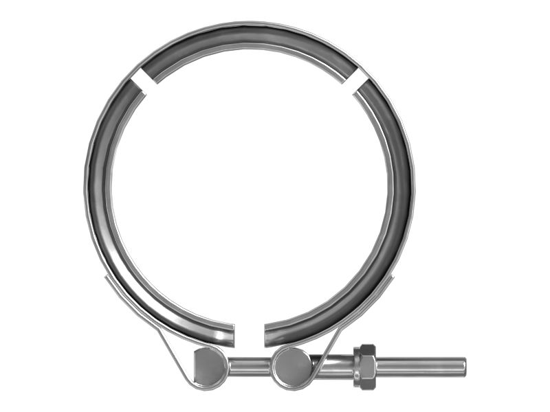 V-образный зажим для ленты с минимальным внутренним диаметром 98,70 мм