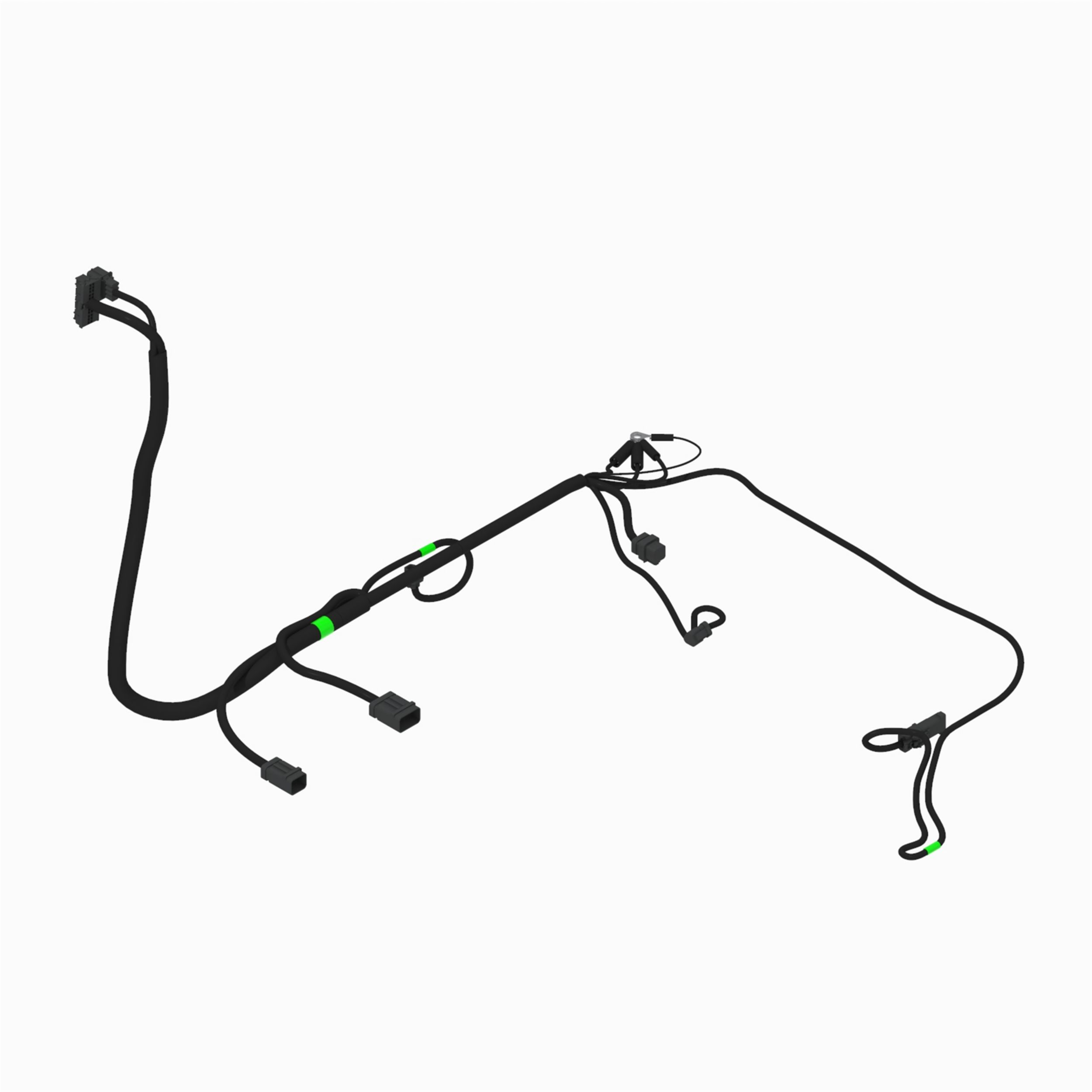 Excavator Platform Harness Assembly
