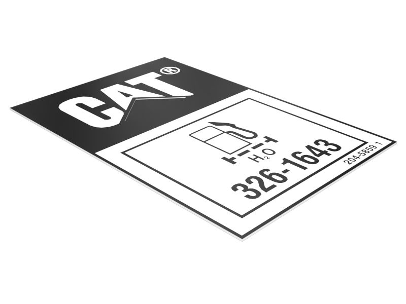 204-5859: НАКЛЕЙКА ИНФОРМАЦИОННАЯ