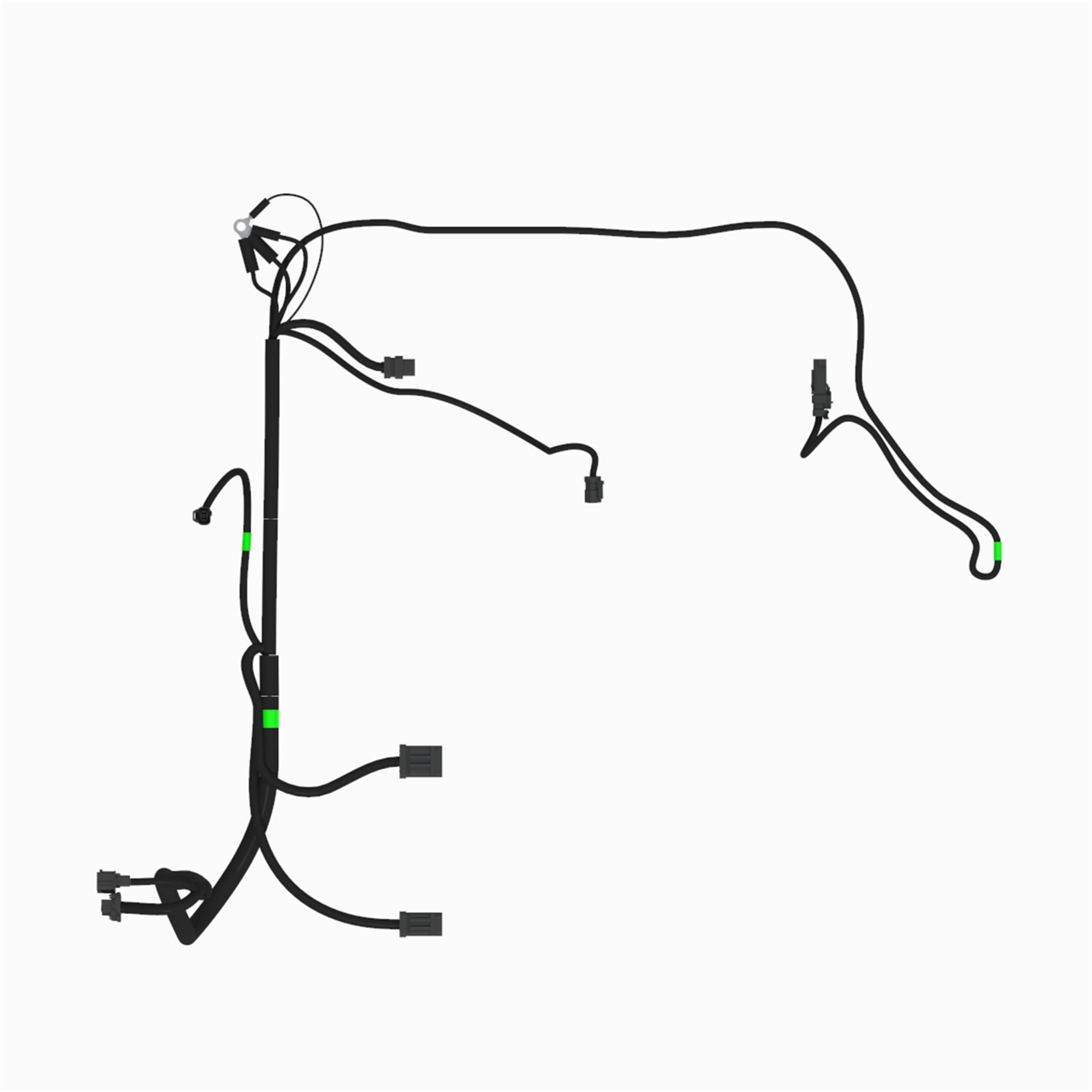 Excavator Platform Harness Assembly