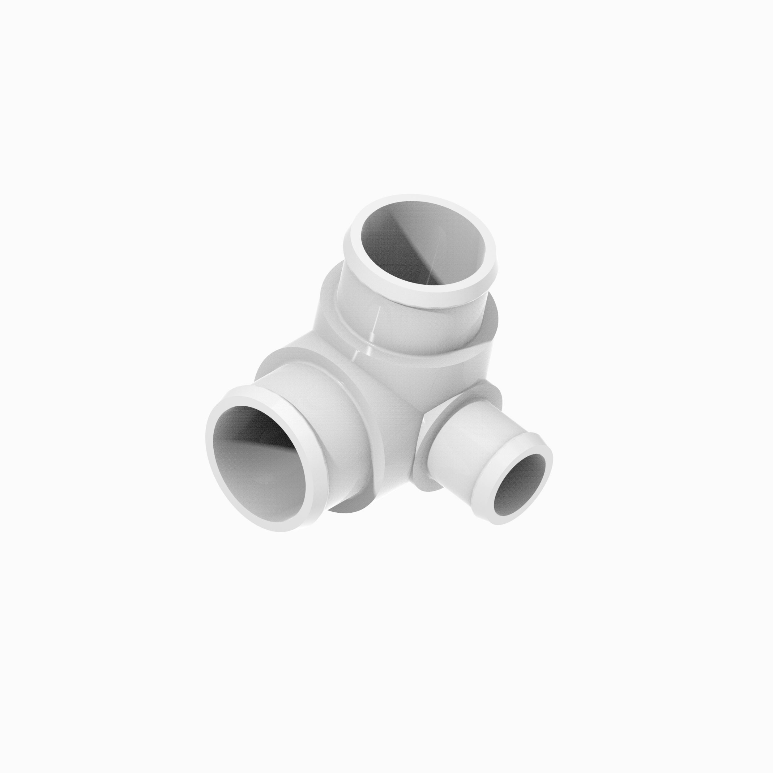 Three Way Hose Connector