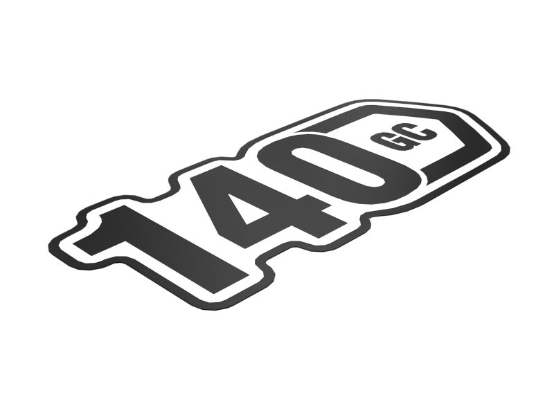 НАКЛЕЙКА 140 GC