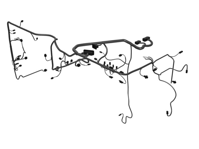 507-7208: ЛЕВЫЙ ЖГУТА ПРОВОДОВ В СБОРЕ