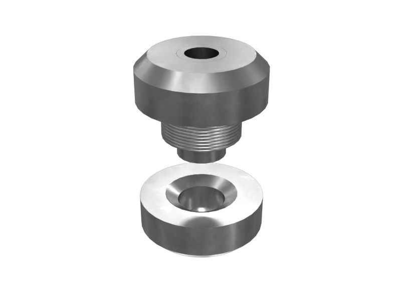 Two Piece Transmission Isolation Mount