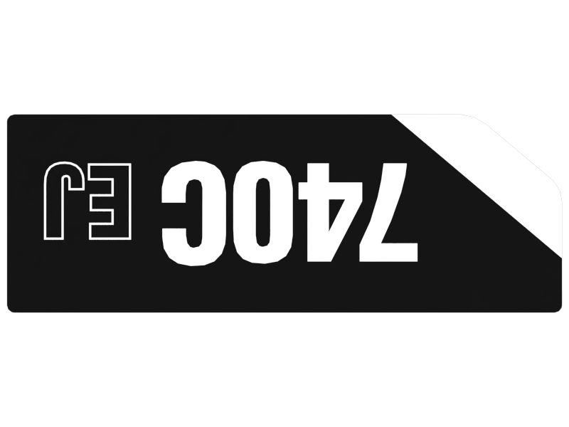 НАКЛЕЙКА 740C EJ