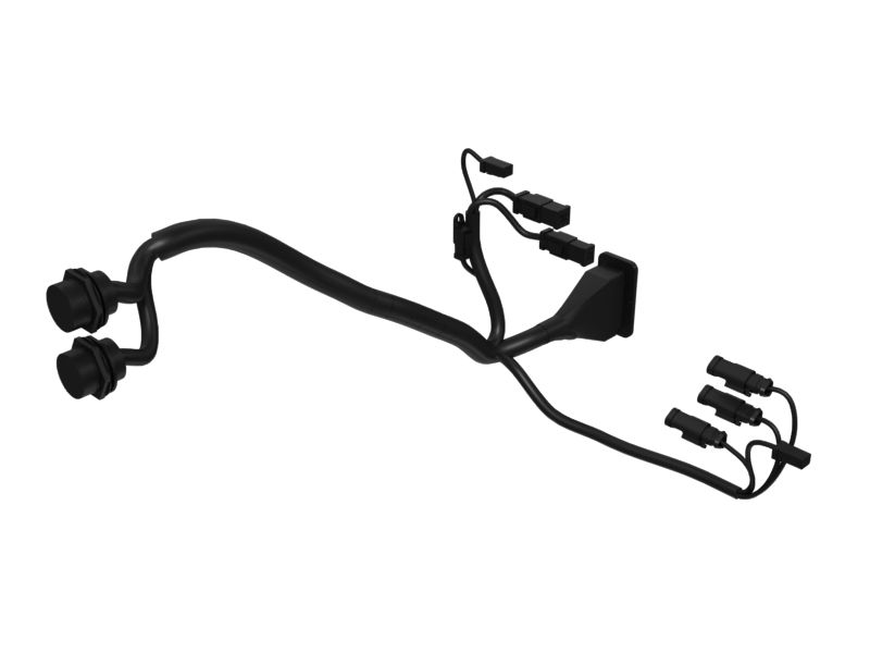 509-7296: ЖГУТ ПРОВОДОВ В СБОРЕ, ПРАВЫЙ