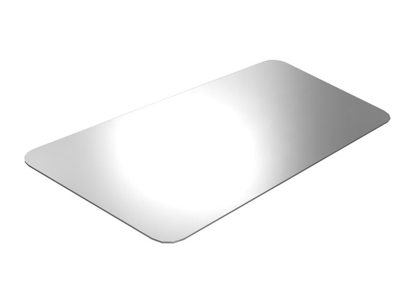 490-3848: 6.8mm Thick Cab Front Upper Windshield Glass