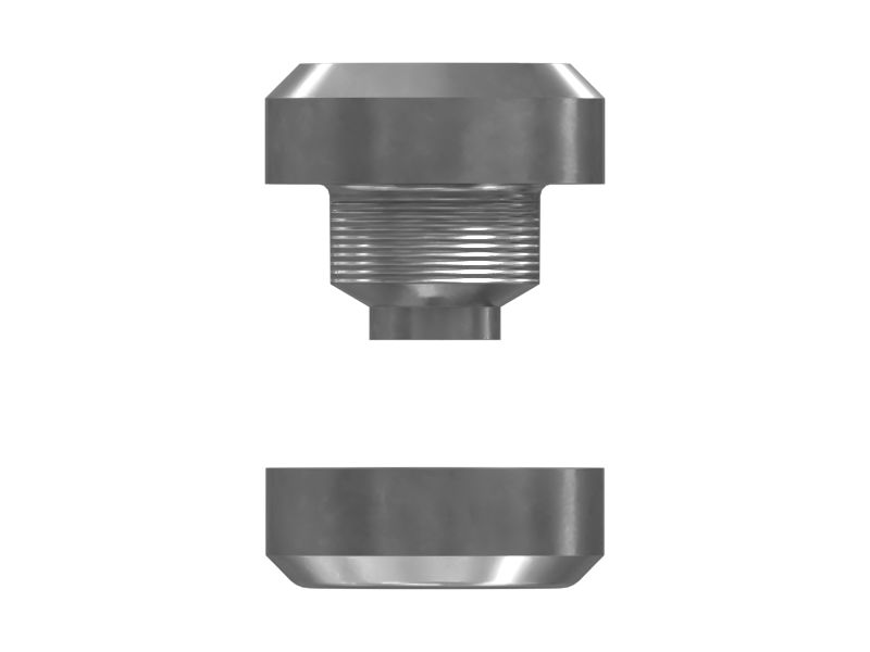Two Piece Transmission Isolation Mount