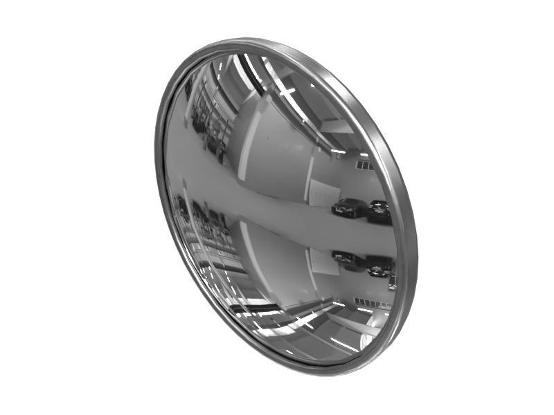 Зеркало кабины обзора нижней сферы