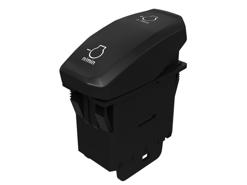 574-3670: 12 Volts Engine Speed Rocker Switch