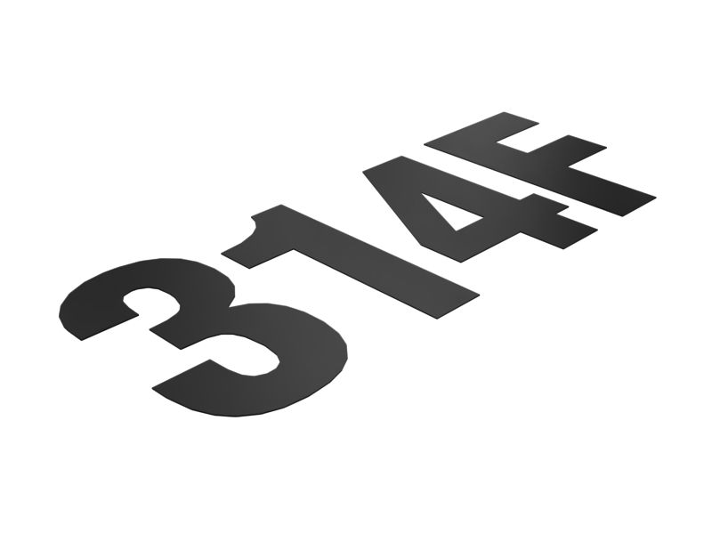 НАКЛЕЙКА 314F