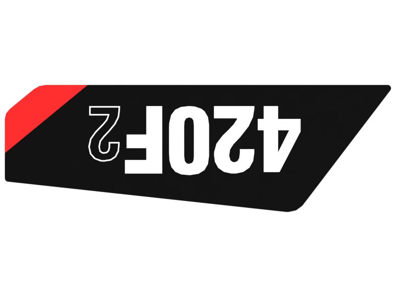 НАКЛЕЙКА 420F 2