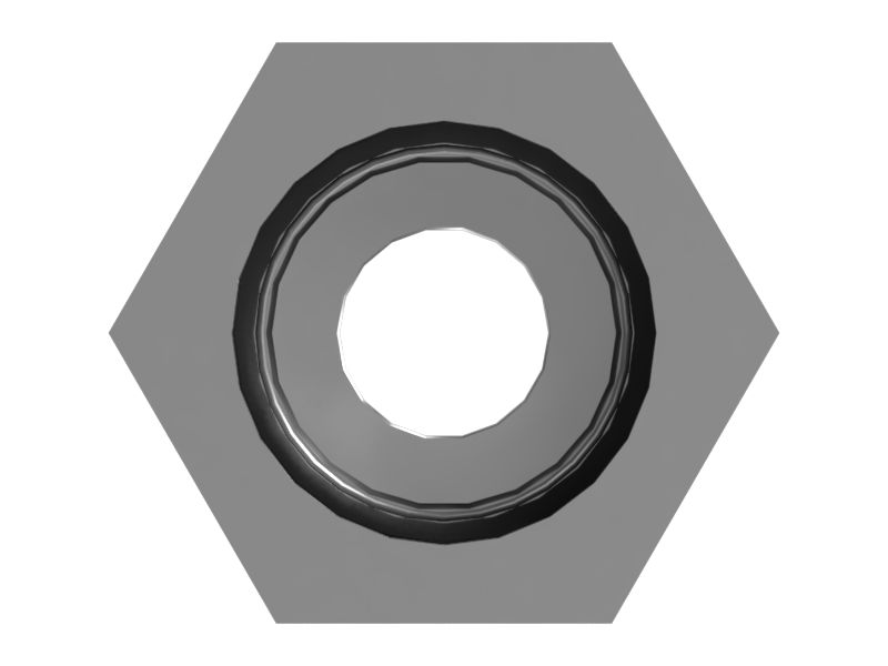507-3514: 1/2" x 1/2" gevindadapter