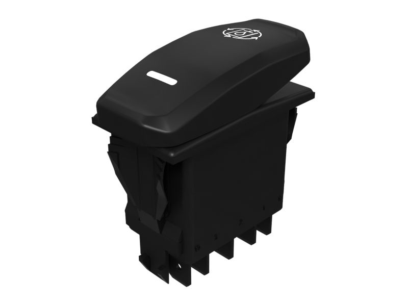 Hydraulic Control Valve Rocker Switch