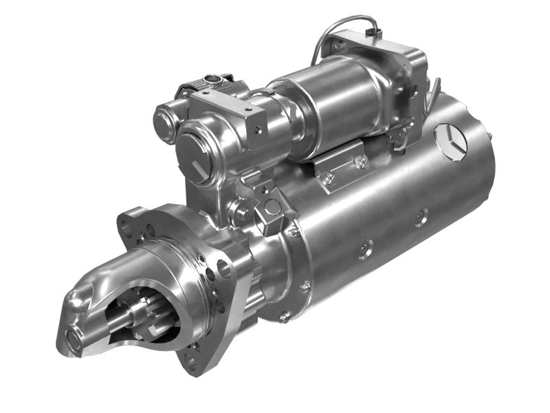 594-8719: Электростартер 24 В