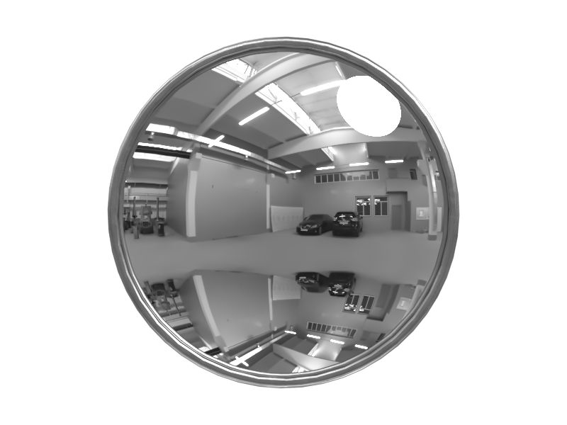 Зеркало кабины обзора нижней сферы