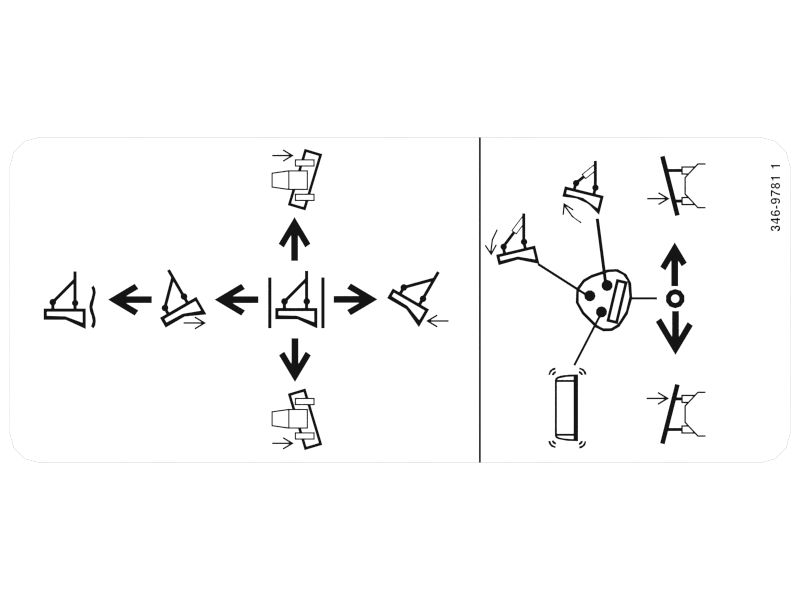 НАКЛЕЙКА ОТВАЛА БУЛЬДОЗЕРА