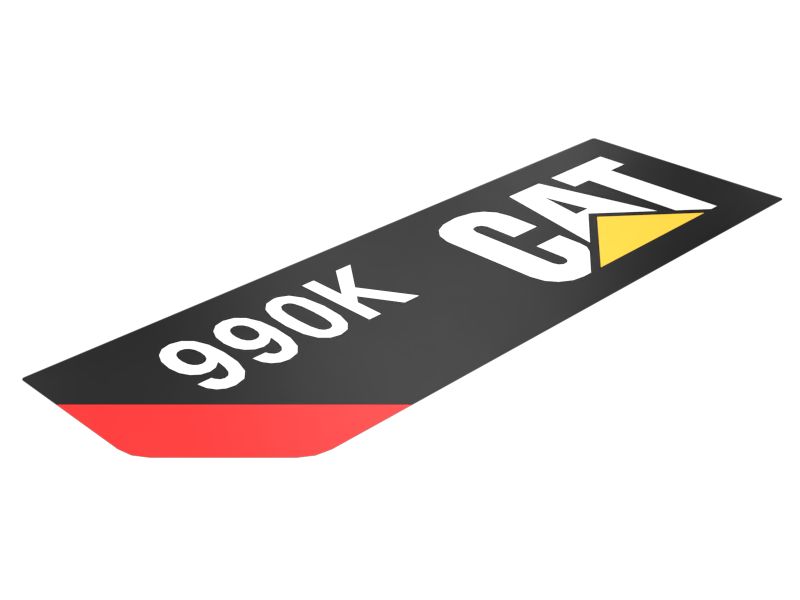 386-8615: НАКЛЕЙКА CAT990K