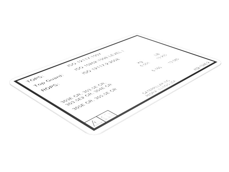 432-1346: НАКЛЕЙКА КОНСТРУКЦИИ ROPS