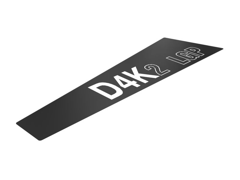 НАКЛЕЙКА D4K2 LG