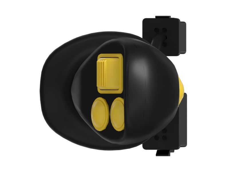 Рукоятка правого джойстика с 4 кнопками