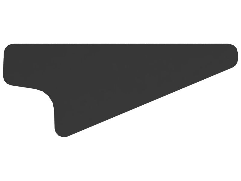 Стекло переднего бокового окна