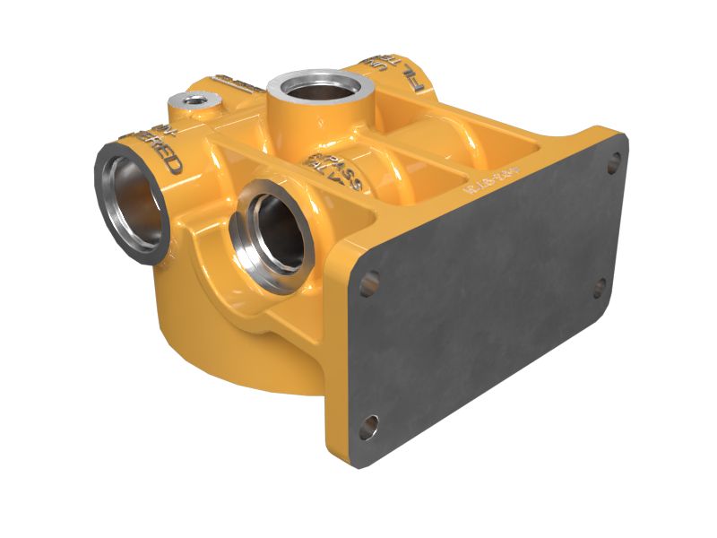 Основание масляного фильтра двигателя