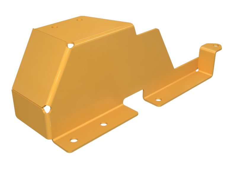 Теплозащитный экран в сборе