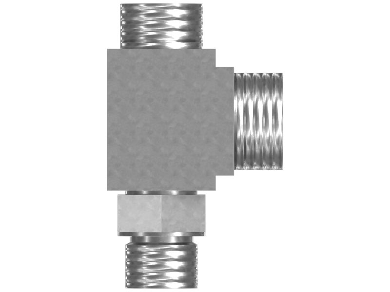 Тройниковый переходник, 1-14 x 7/8-14 x 1-3/16