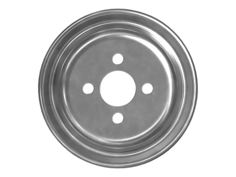 108.6mm Outer Diameter Fan Drive Pulley