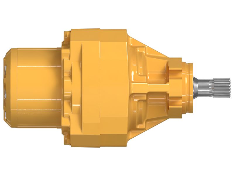 Героторный двигатель привода поворотного круга