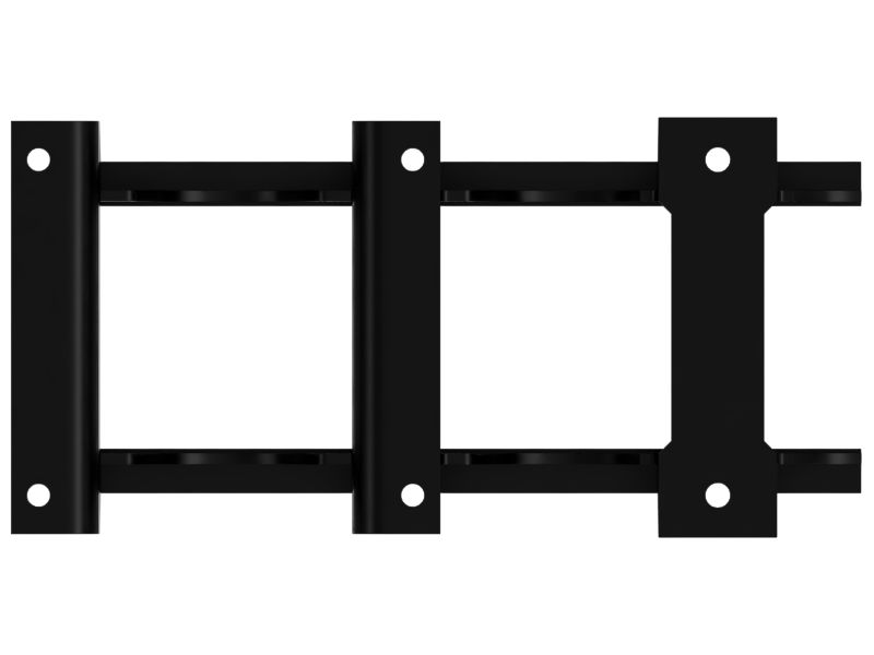 ОГРАЖДЕНИЕ ГУСЕНИЧНОЙ ЛЕНТЫ В СБОРЕ