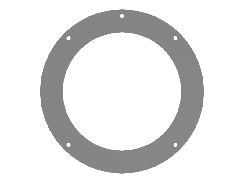 Фланцевый подшипник скольжения с внутренним диаметром 215 мм