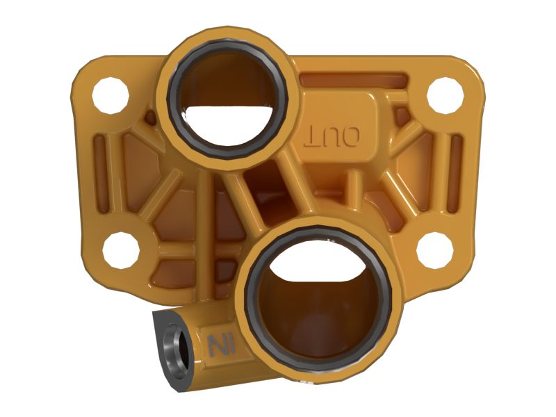 Переходник для маслоохладителя двигателя