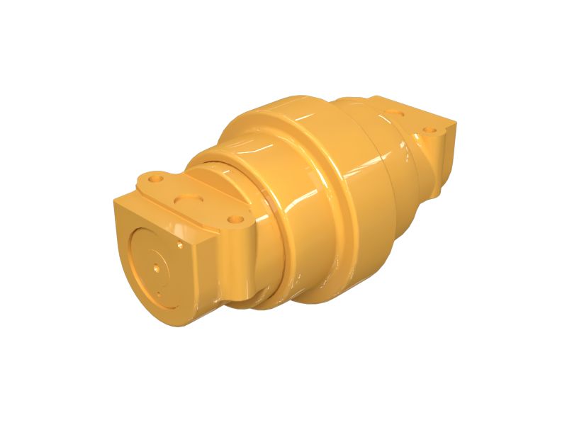 Опорный каток с одним внешним фланцем