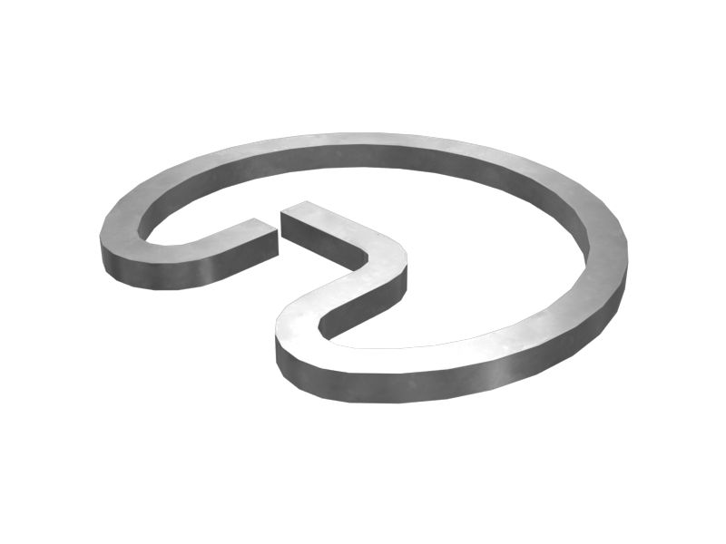 Стопорное кольцо (пружинное)