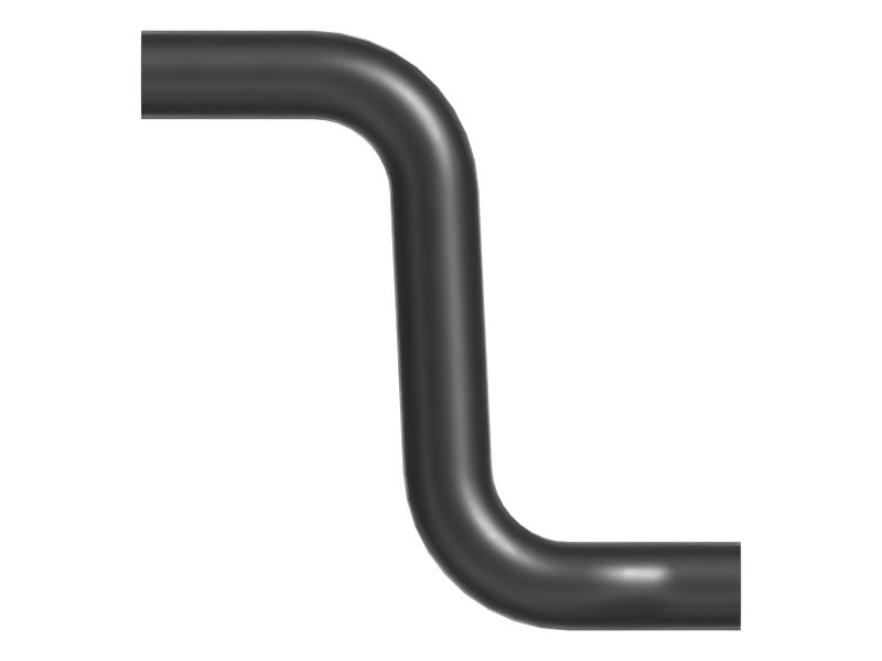 ШЛАНГ ВОЗДУШНОГО ПОСЛЕДОВАТЕЛЬНОГО ОХЛАДИТЕЛЯ В СБОРЕ