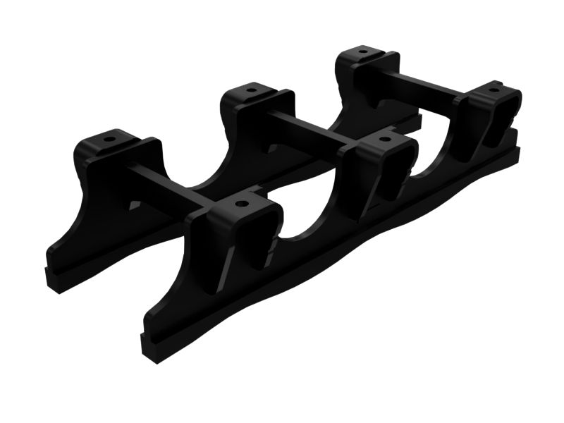 ОГРАЖДЕНИЕ ГУСЕНИЧНОЙ ЛЕНТЫ В СБОРЕ