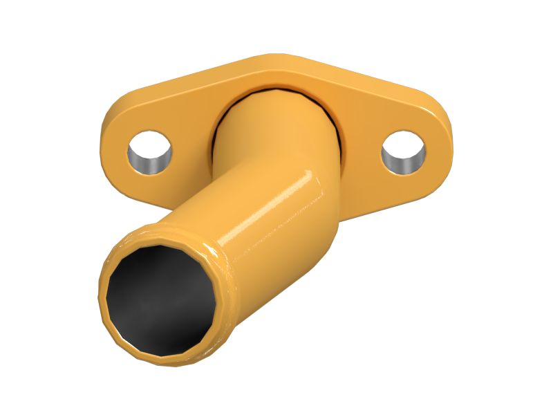 606-8980: 22.10mm ID Flanged Oil Tube Assembly | CATCorp