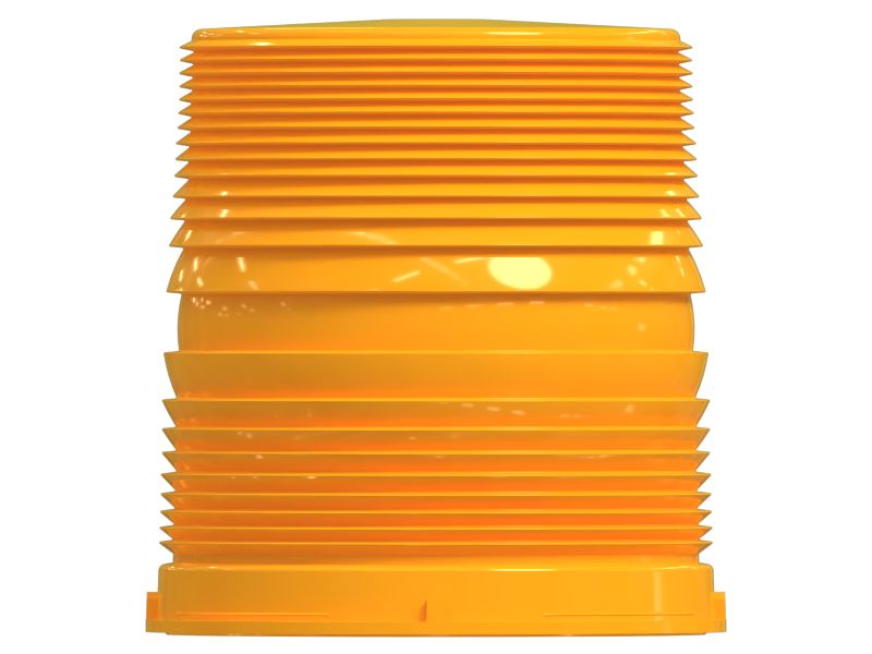 Зеленый рассеиватель проблескового маячка